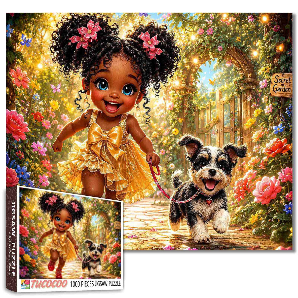 Joyful Garden Adventure Jigsaw Puzzle