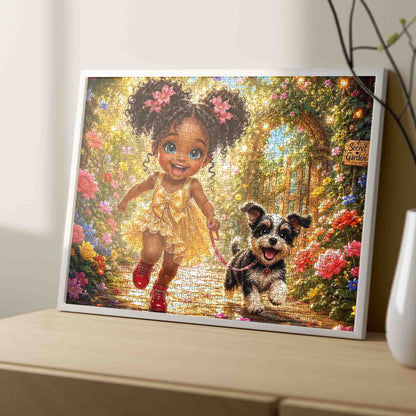 Joyful Garden Adventure Jigsaw Puzzle