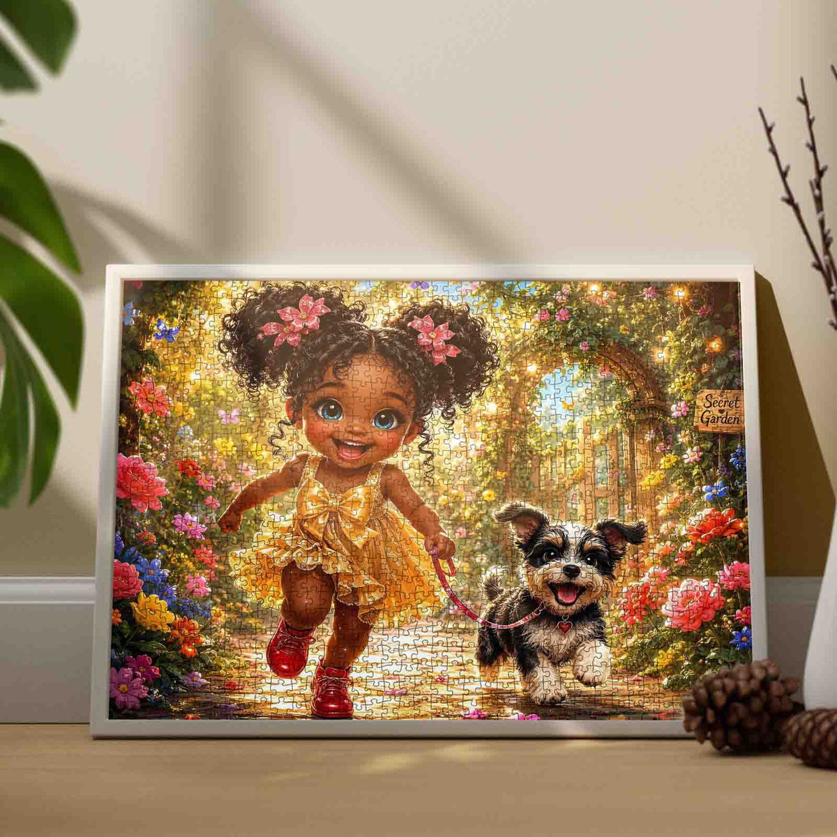 Joyful Garden Adventure Jigsaw Puzzle