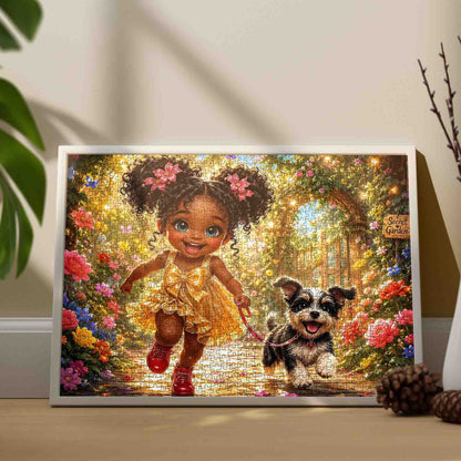 Joyful Garden Adventure Jigsaw Puzzle