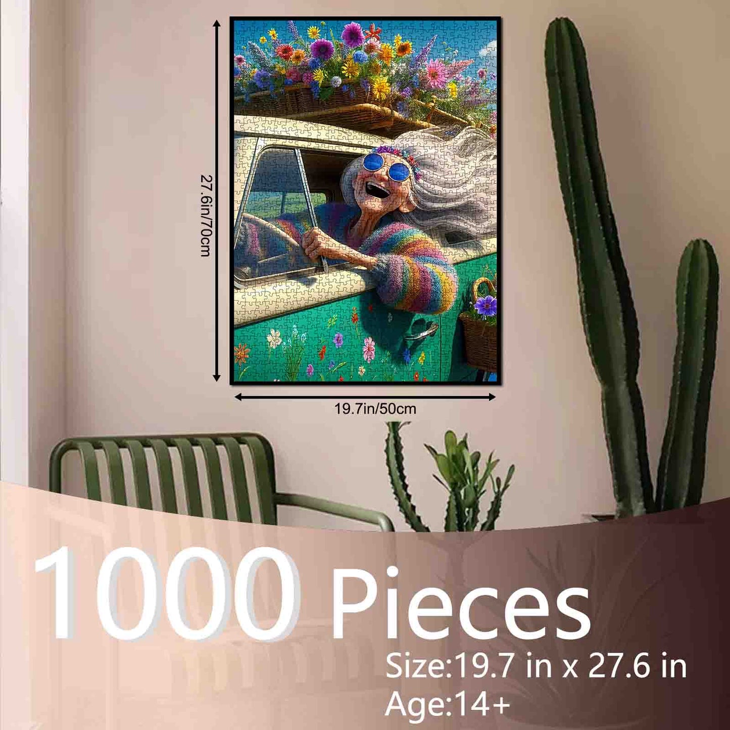 Joyful Roadtrip Sunshine Jigsaw Puzzle