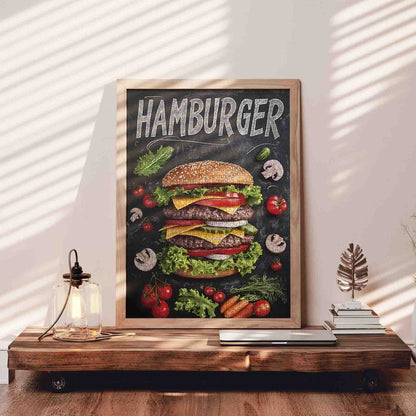 Juicy Double Cheeseburger Jigsaw Puzzle