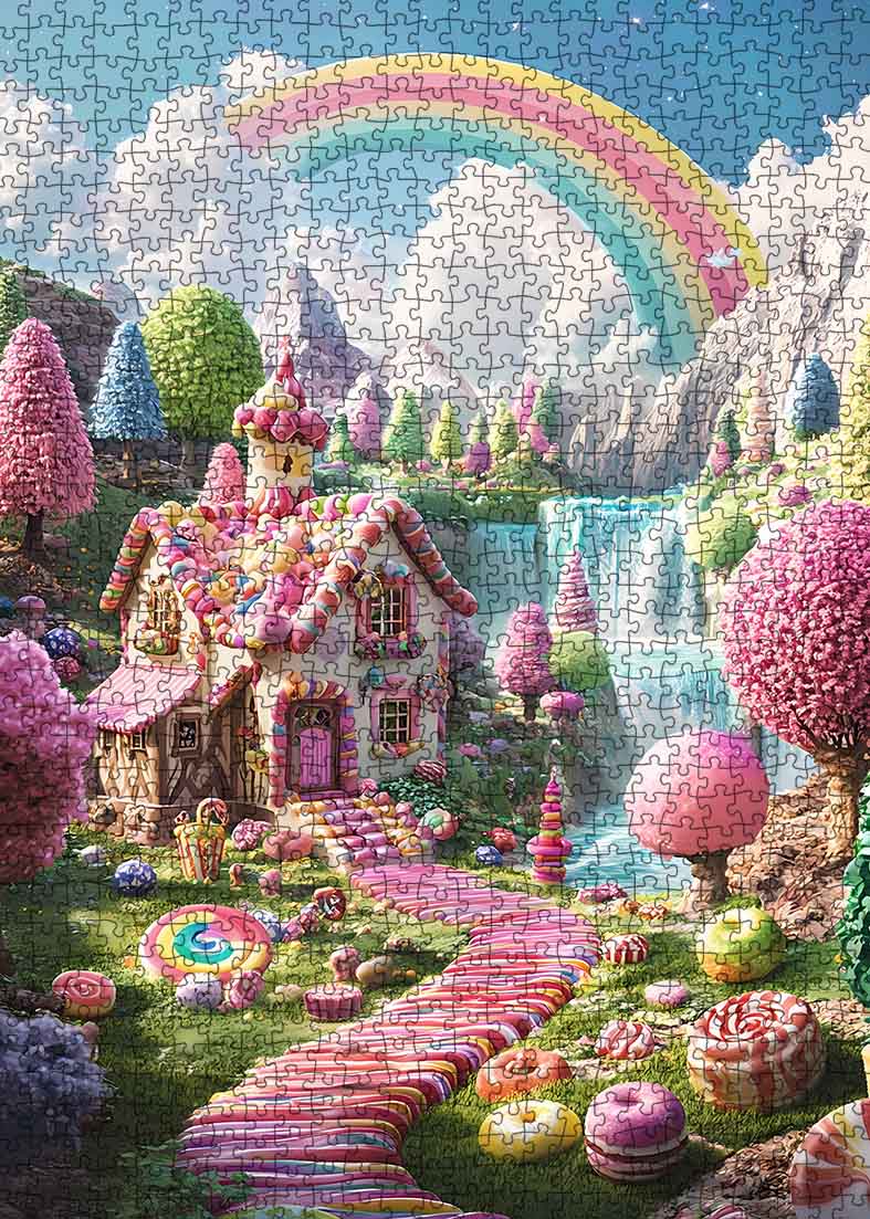 Candyland Fantasy Jigsaw Puzzle