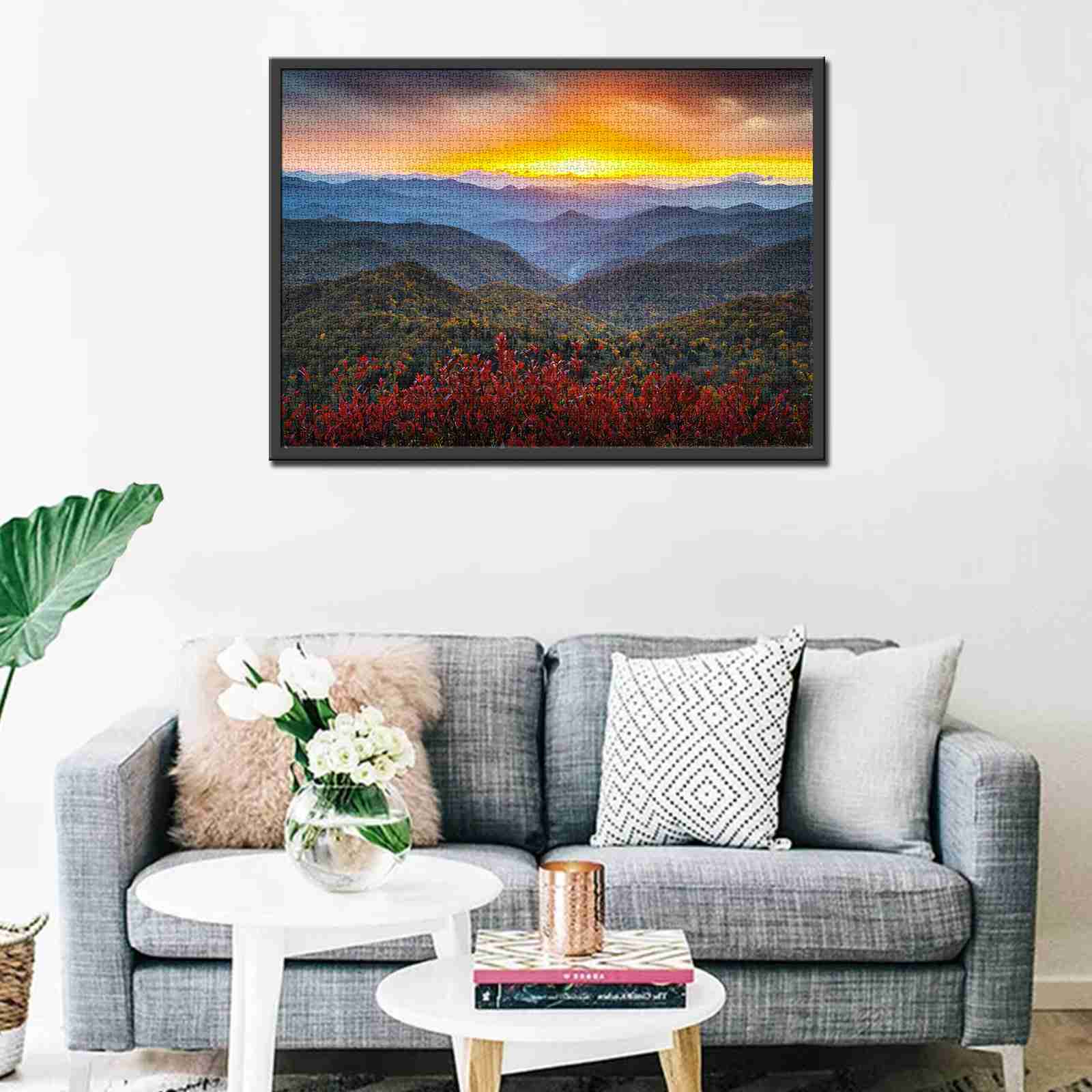 Layered Mountain Views Jigsaw Puzzle