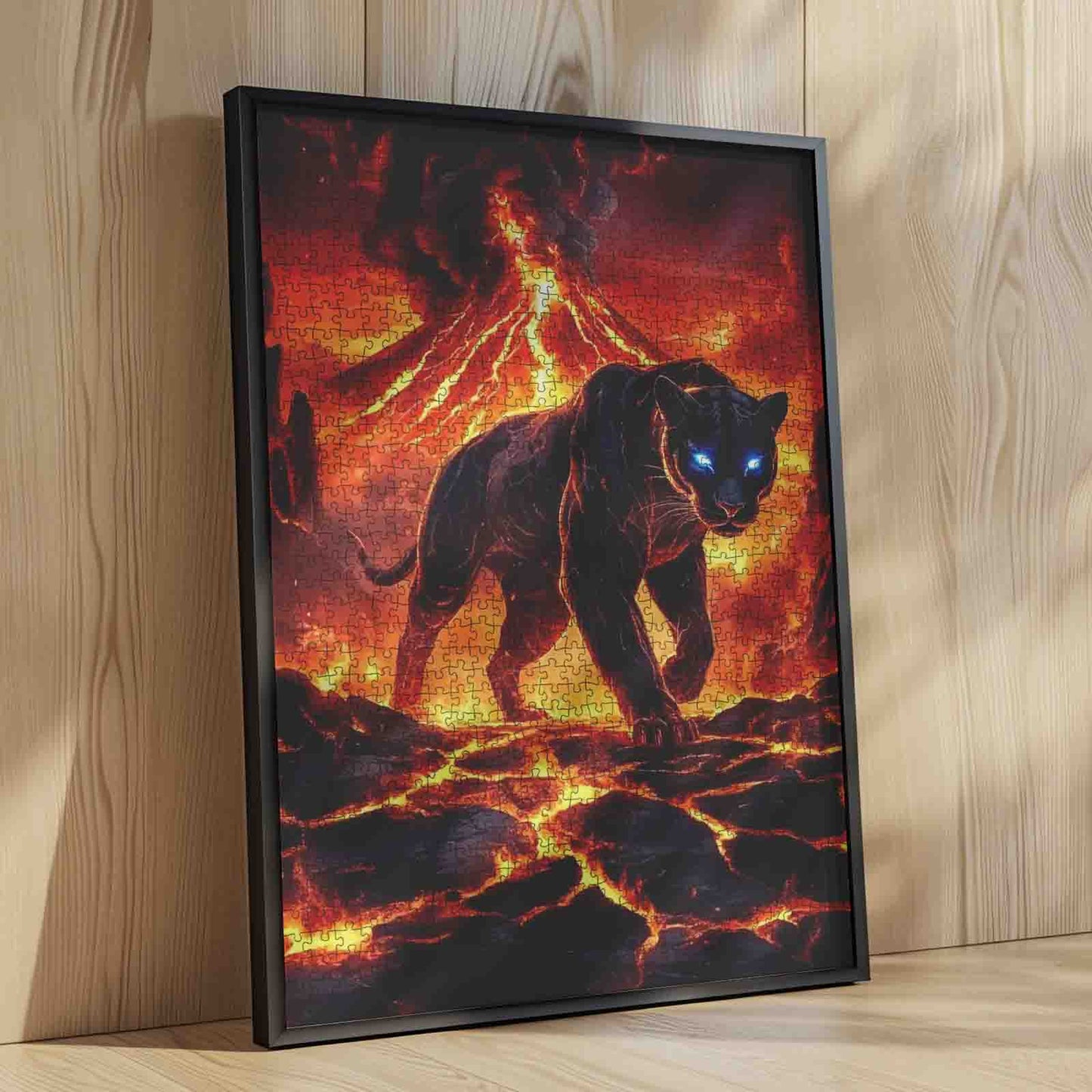 Lava Panther Jigsaw Puzzle
