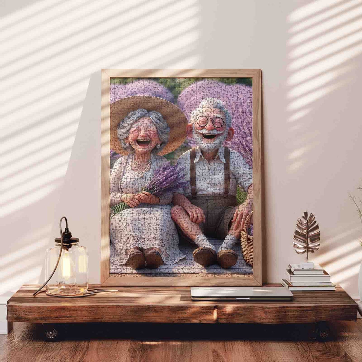 Lavender Field Joy Jigsaw Puzzle