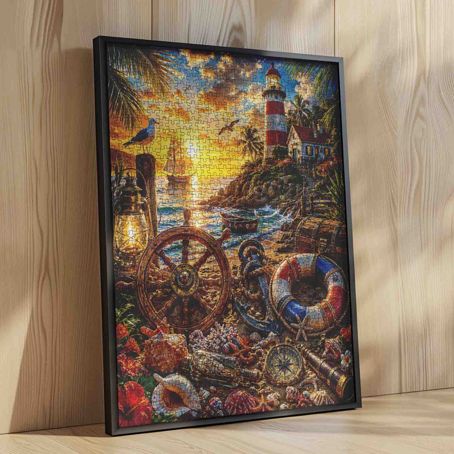 Lighthouse Treasure Coast Jigsaw Puzzle