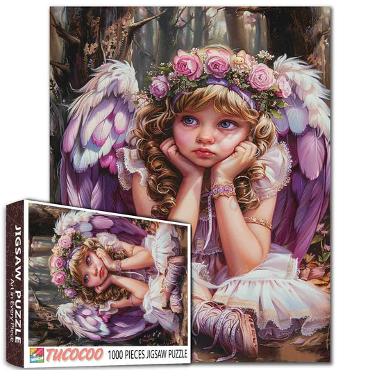 Lilac Dreams Fairy Jigsaw Puzzle