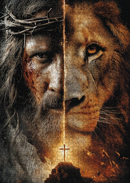 Lion of Judah Faith Jigsaw Puzzle