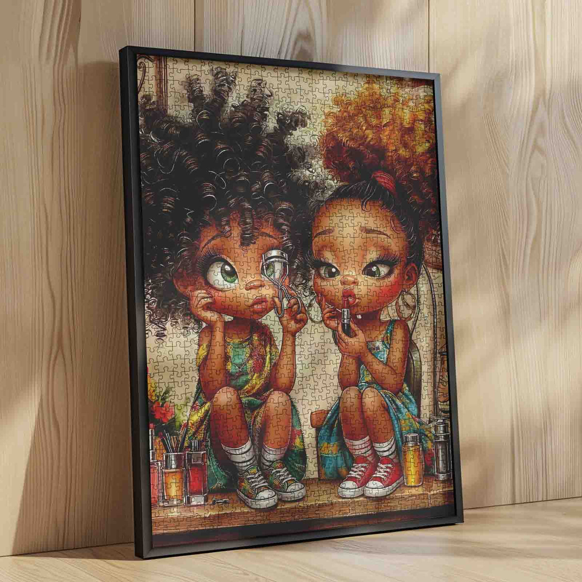 Little Beauty Salon Friends Jigsaw Puzzle