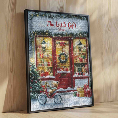 Little Christmas Gift Shop Jigsaw Puzzle