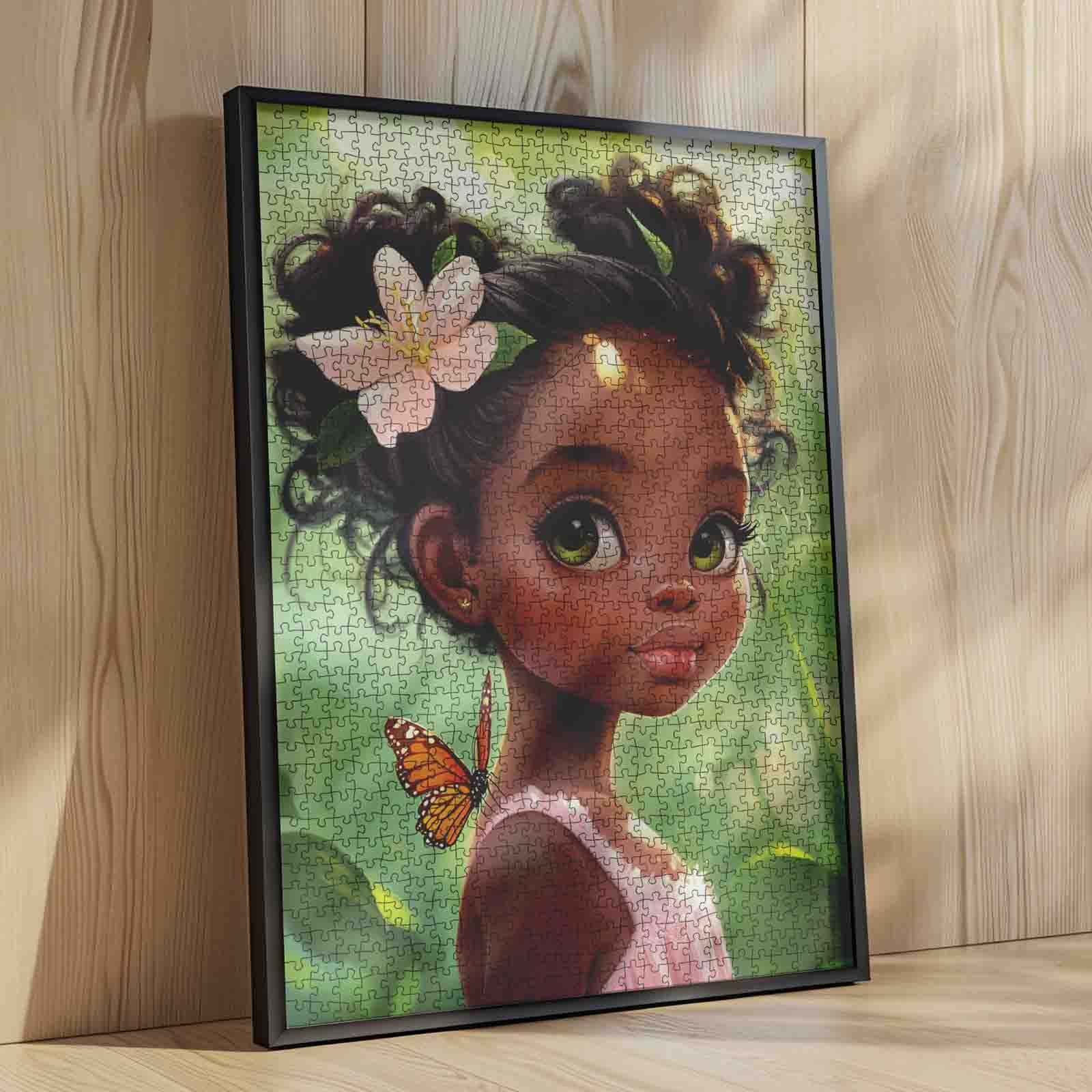 Little Garden Dream Girl Jigsaw Puzzle