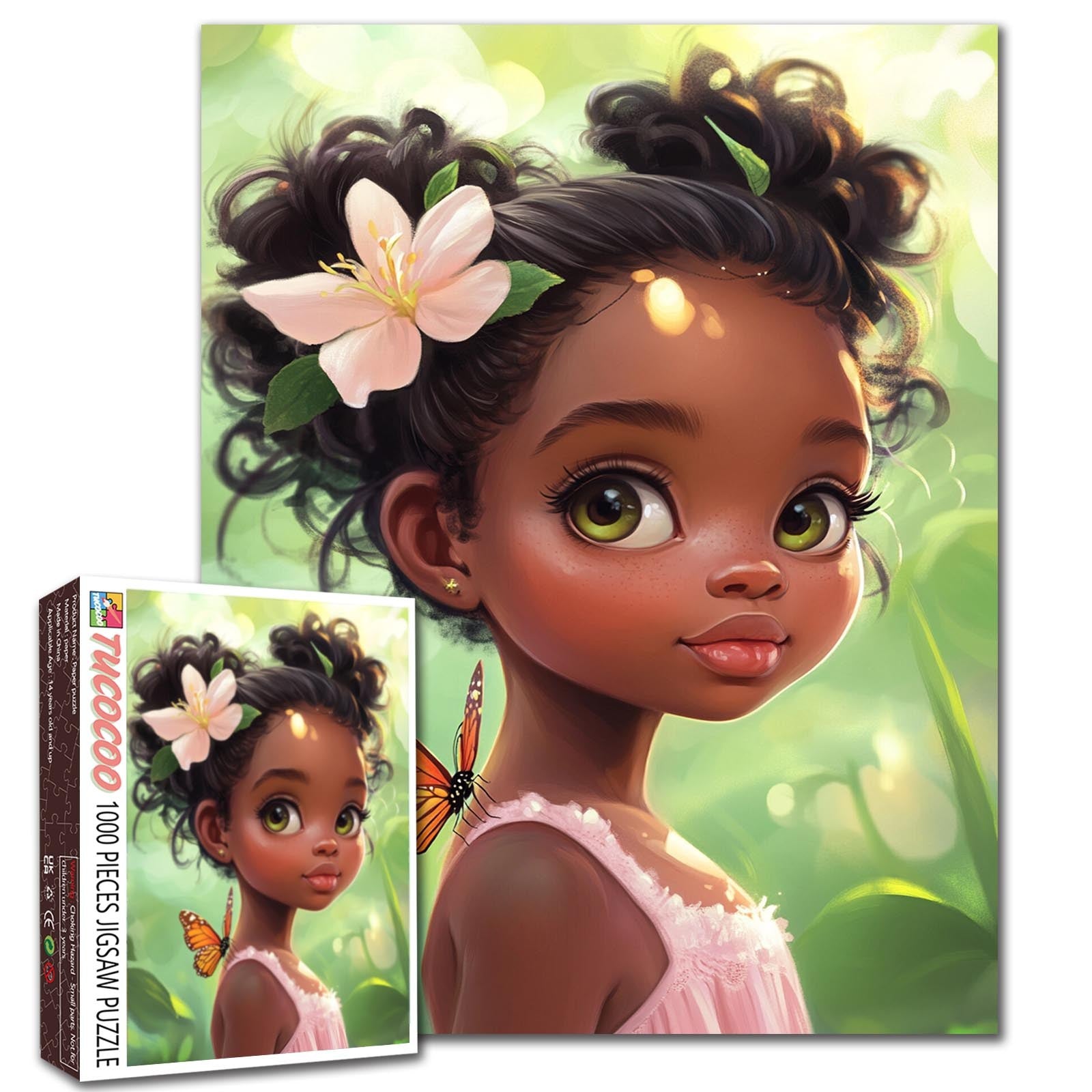 Little Garden Dream Girl Jigsaw Puzzle