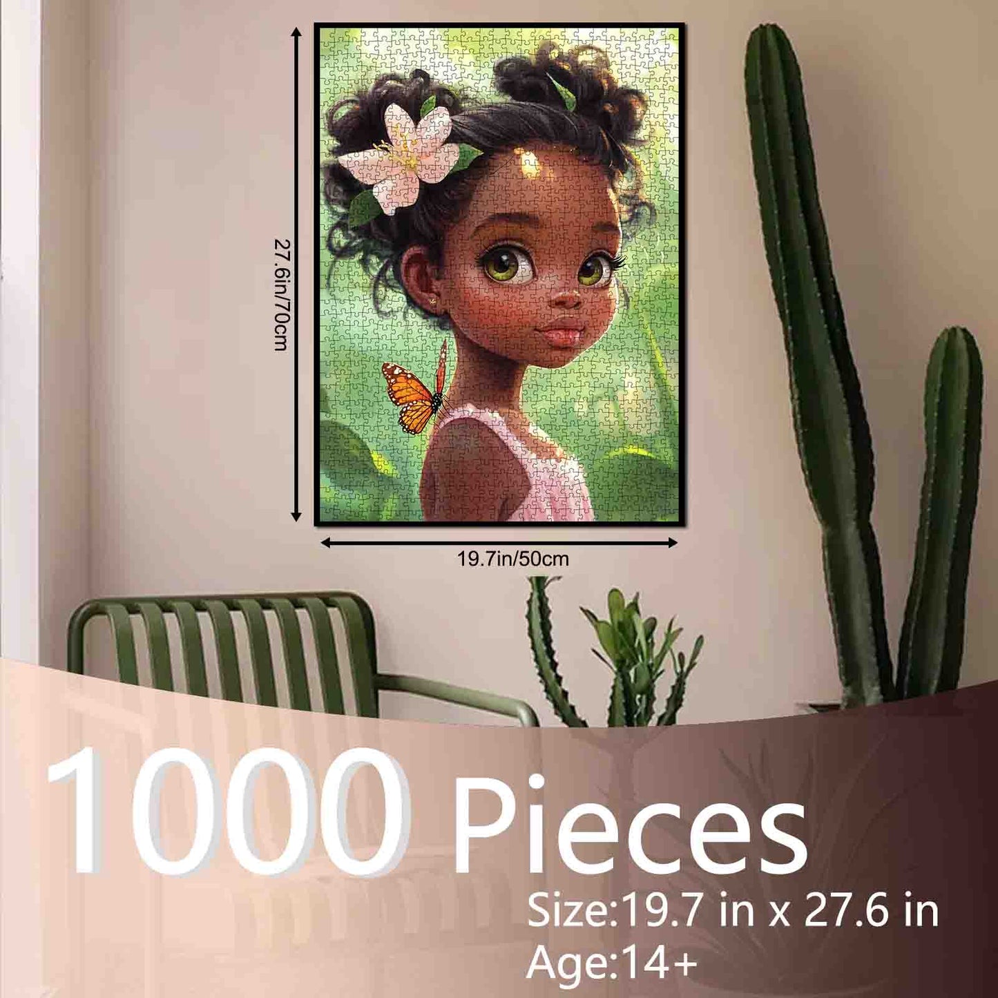 Little Garden Dream Girl Jigsaw Puzzle