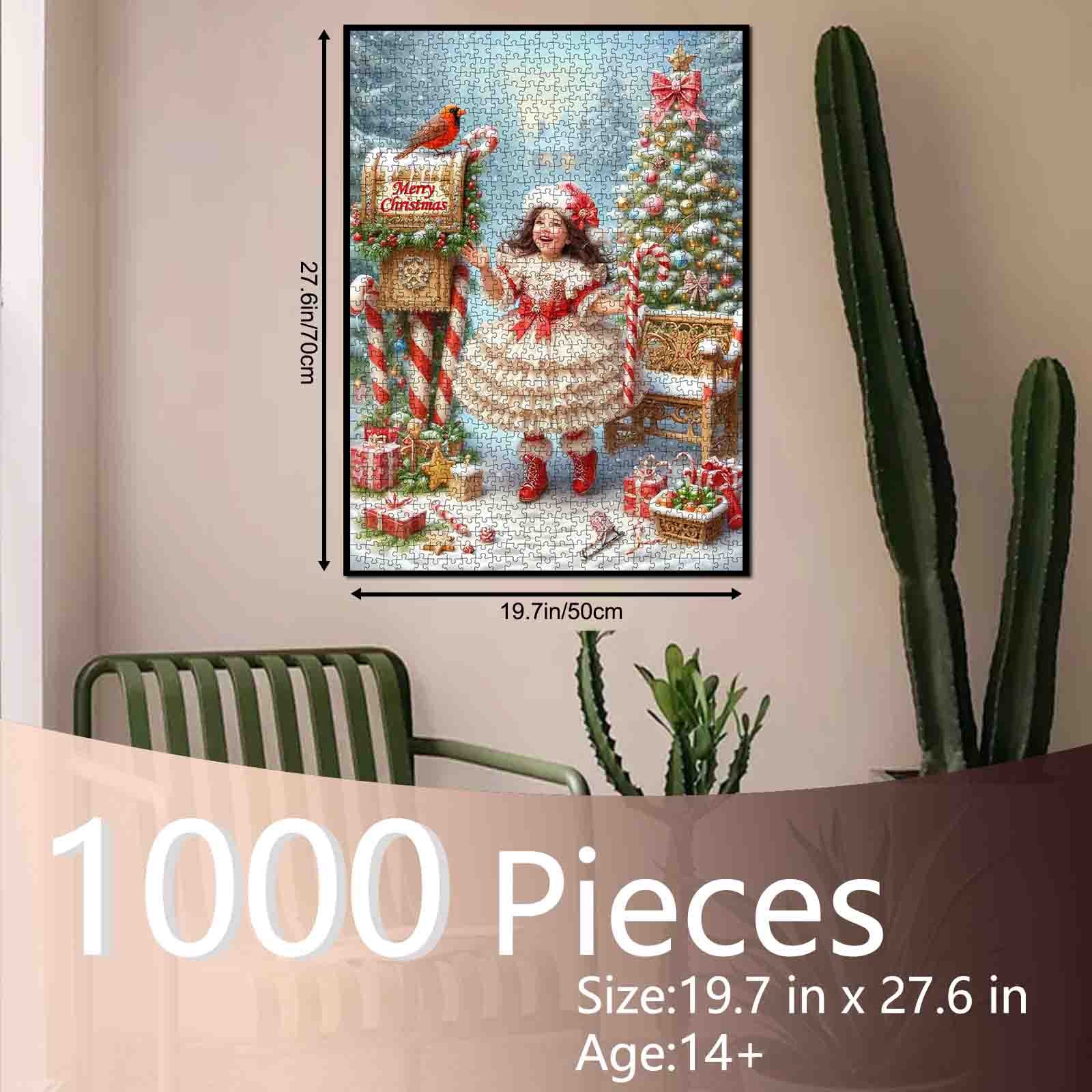 Little Girl’s Christmas Wish Jigsaw Puzzle