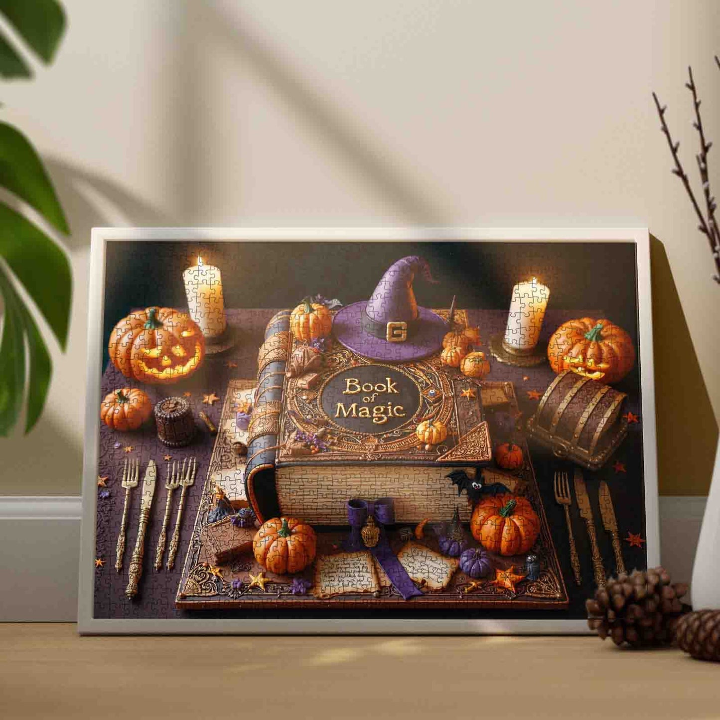 Magic Spell Book Cake Jigsaw Puzzle