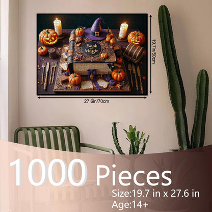 Magic Spell Book Cake Jigsaw Puzzle