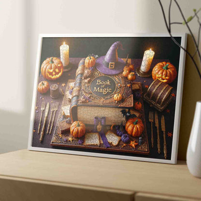 Magic Spell Book Cake Jigsaw Puzzle
