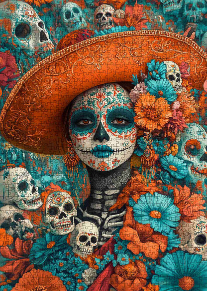 Majestic Catrina Elegance Jigsaw Puzzle