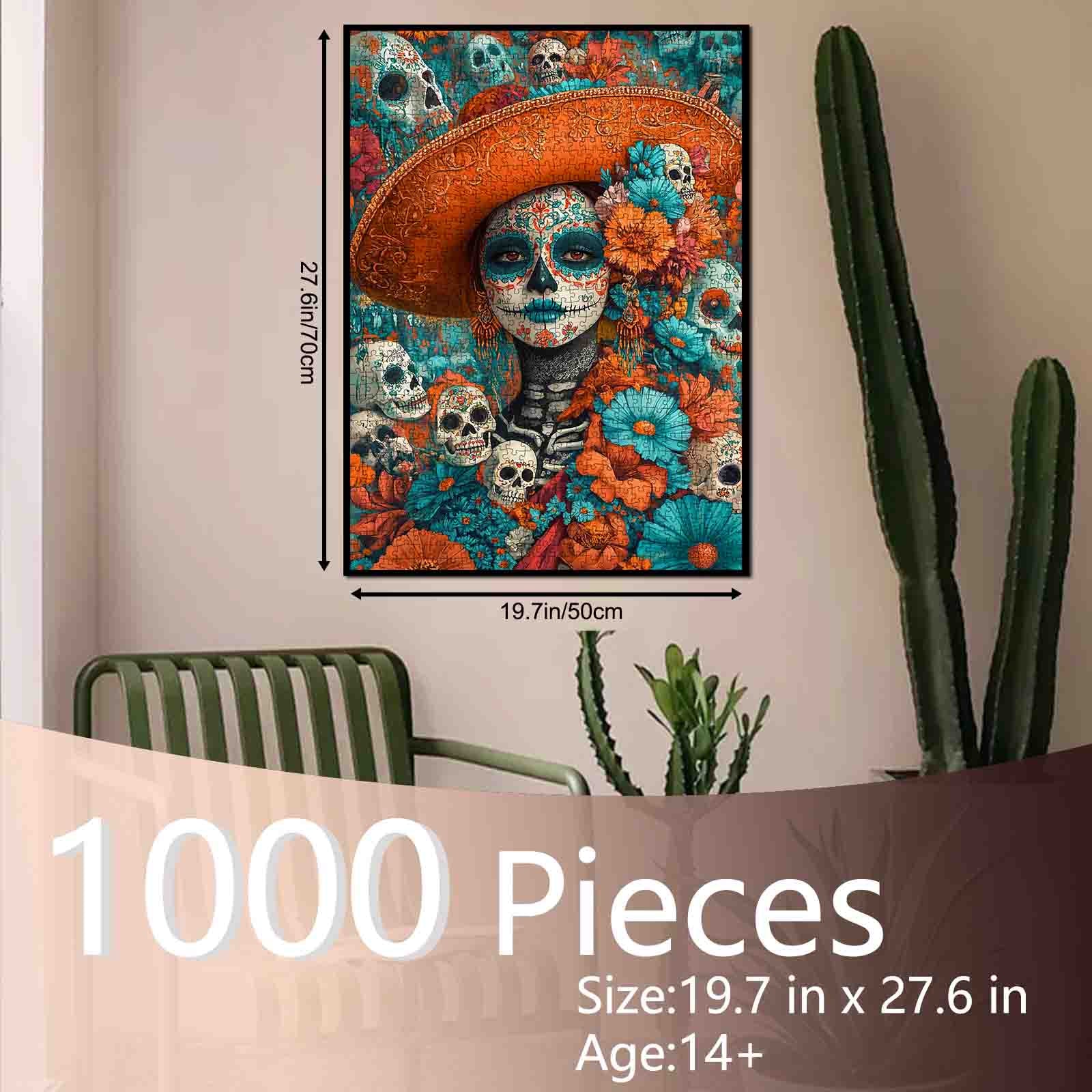 Majestic Catrina Elegance Jigsaw Puzzle