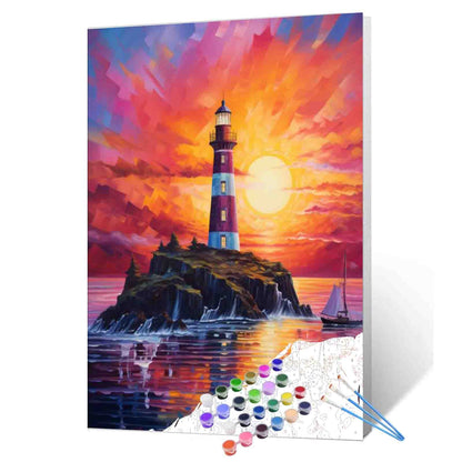 KEYIFA Peinture par Numéros pour Adulte, Vue sur la Falaise Kits de Peinture au Numéro avec Canevas Acrylique et Pinceaux, DIY Creatif Toile Kits Paint by Numbers, Décoration de Maison 30x40cm KEYIFA Peinture par Numéros pour Adulte, Vue sur la Falaise Kits de Peinture au Numéro avec Canevas Acrylique et Pinceaux, DIY Creatif Toile Kits Paint by Numbers, Décoration de Maison 30x40cm
