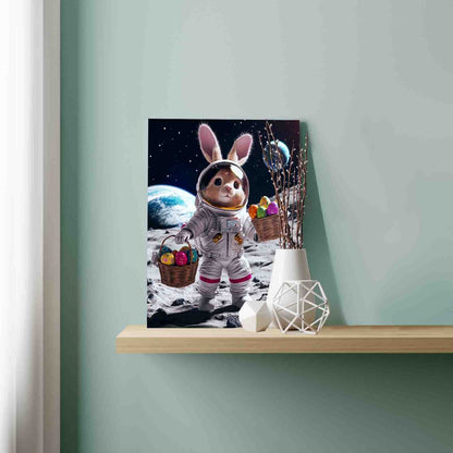 Moon Mission Bunny Paint by Numbers