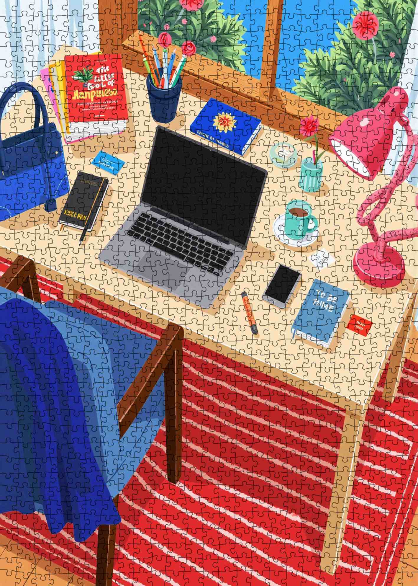 Morning Workspace Inspiration Jigsaw Puzzle