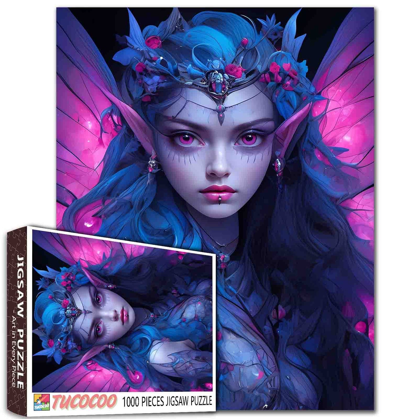 Mystical Fairy Enchantment Jigsaw Puzzle
