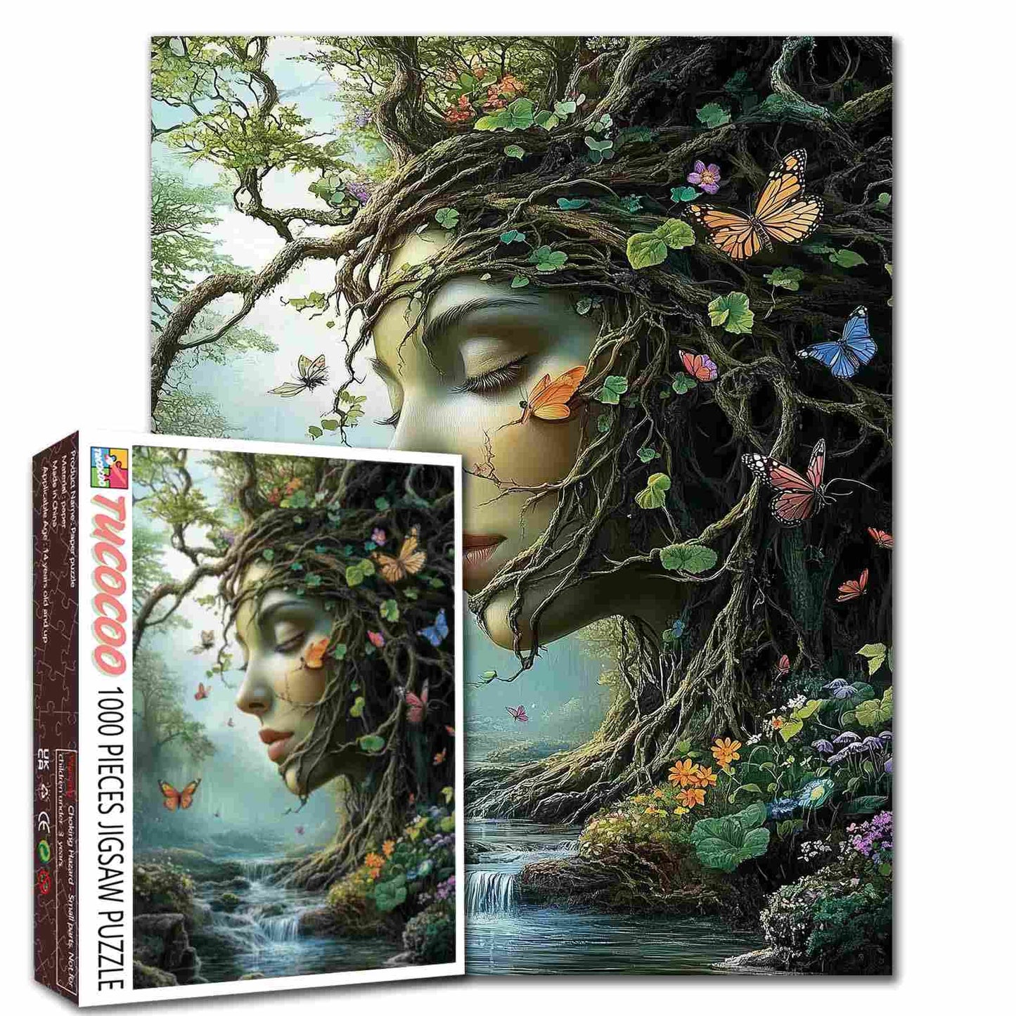 Nature Spirit Awakening Jigsaw Puzzle