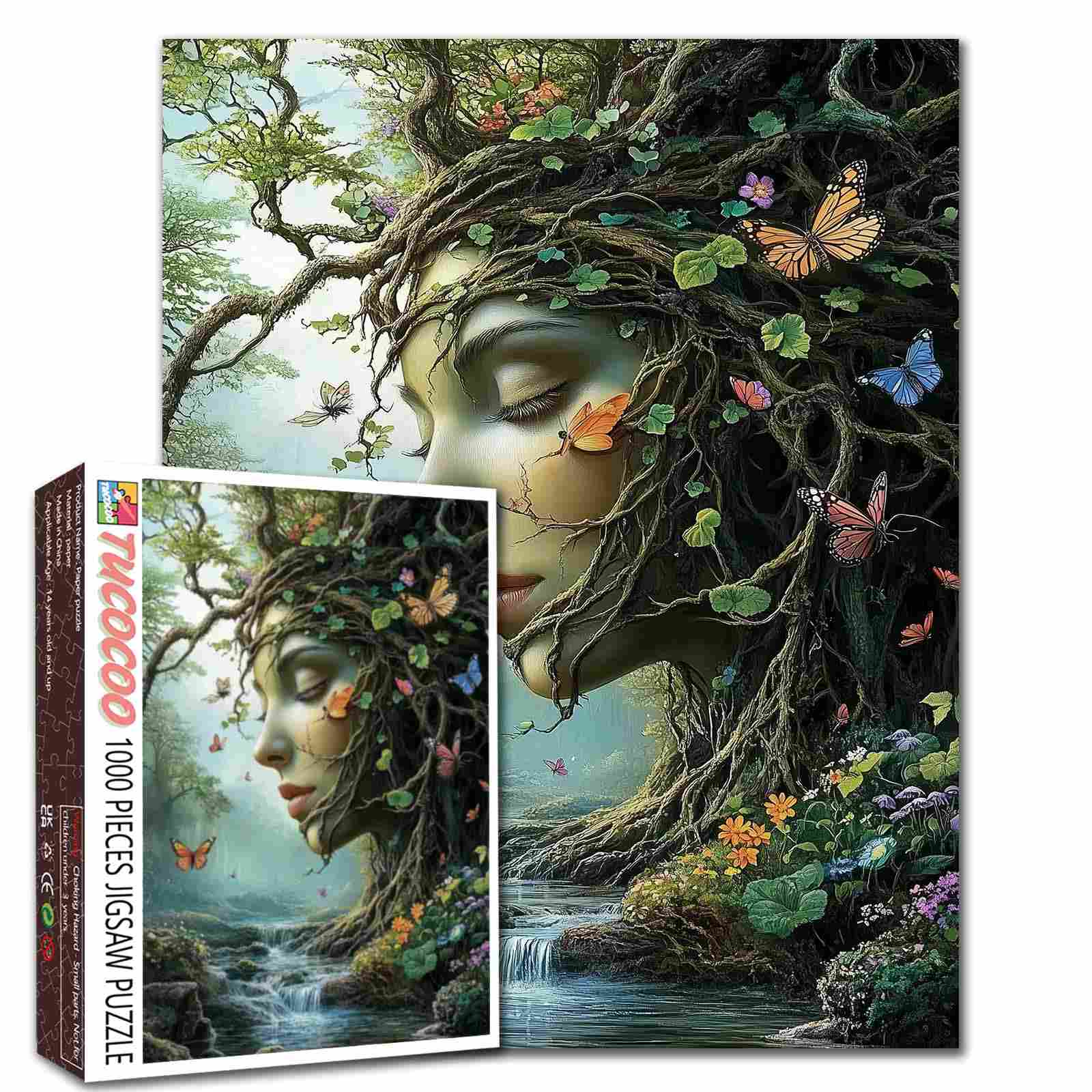 Nature Spirit Awakening Jigsaw Puzzle