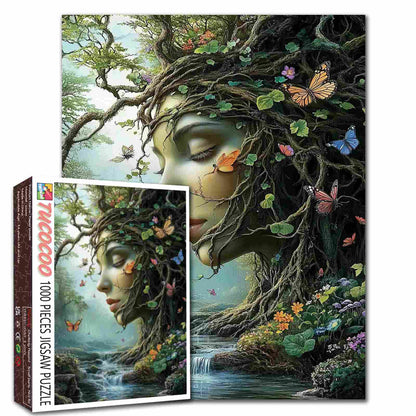 Nature Spirit Awakening Jigsaw Puzzle
