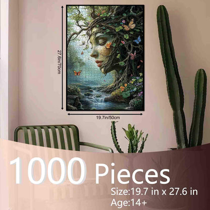 Nature Spirit Awakening Jigsaw Puzzle