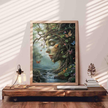 Nature Spirit Awakening Jigsaw Puzzle
