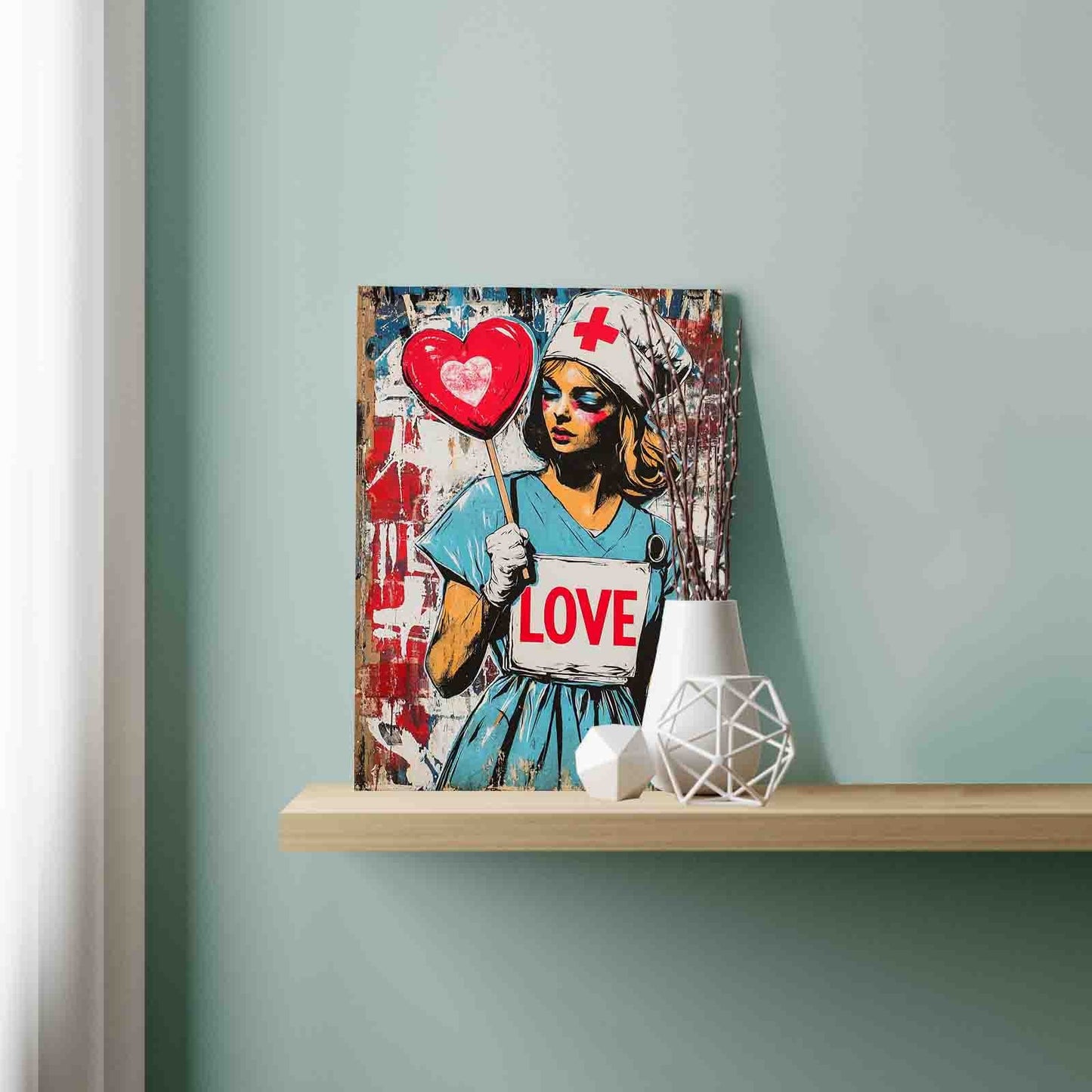 Nurse of Love paint by numbers