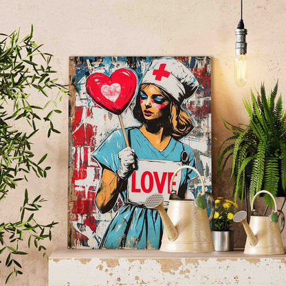 Nurse of Love paint by numbers
