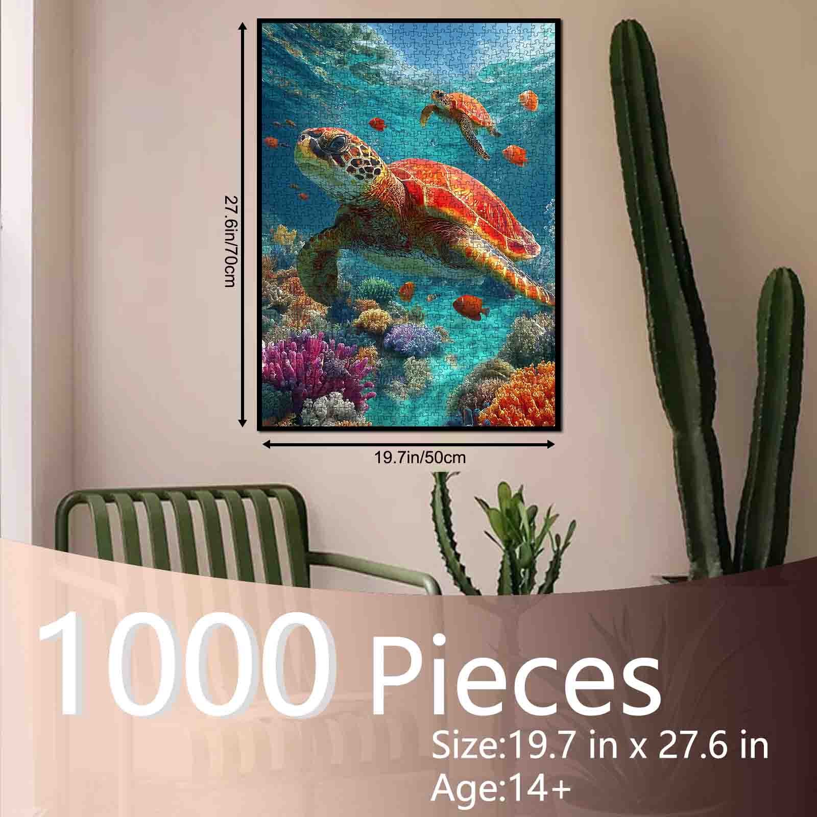 Ocean Turtle Paradise Jigsaw Puzzle