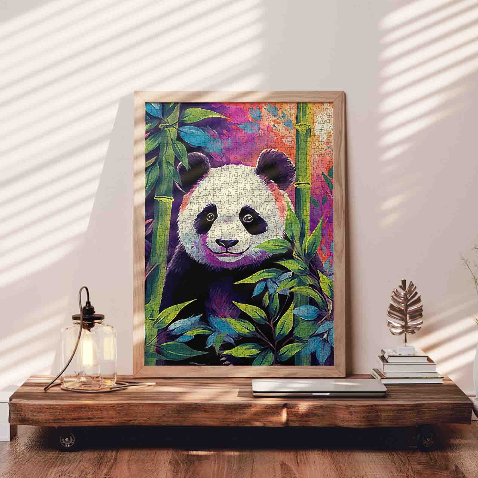 Panda in Bamboo Forest Jigsaw Puzzle – Tucocoo