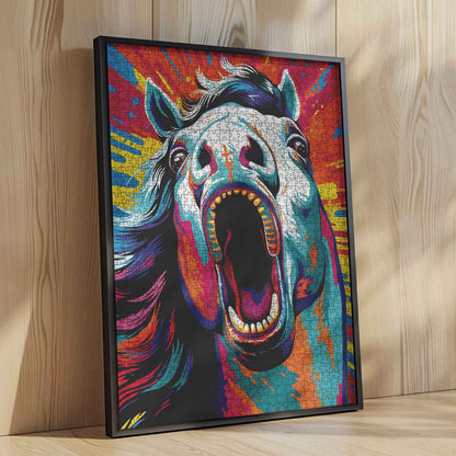Pop Art Horse Jigsaw Puzzle
