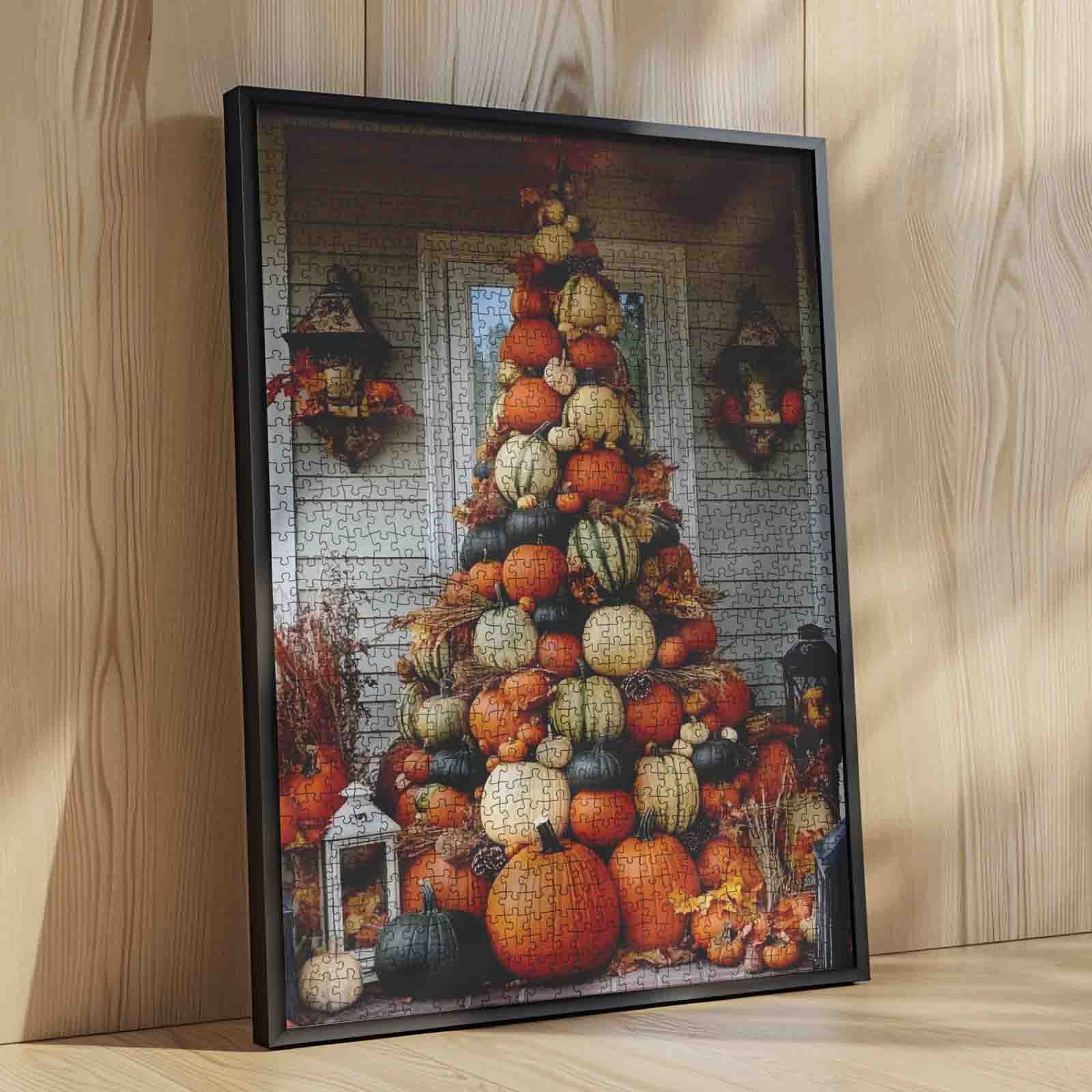 Pumpkin Harvest Tower Jigsaw Puzzle