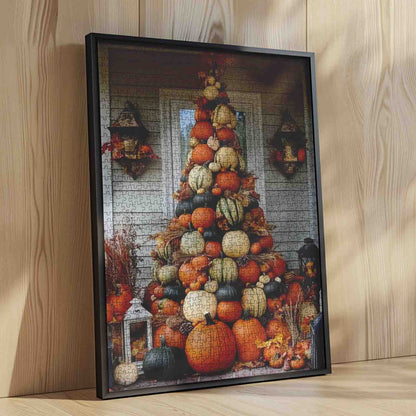 Pumpkin Harvest Tower Jigsaw Puzzle