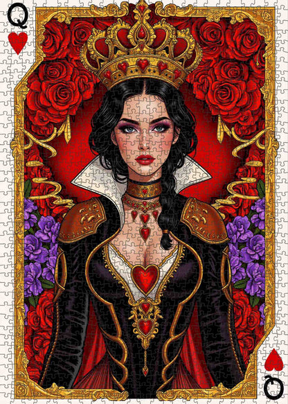 Queen of Hearts Jigsaw Puzzle