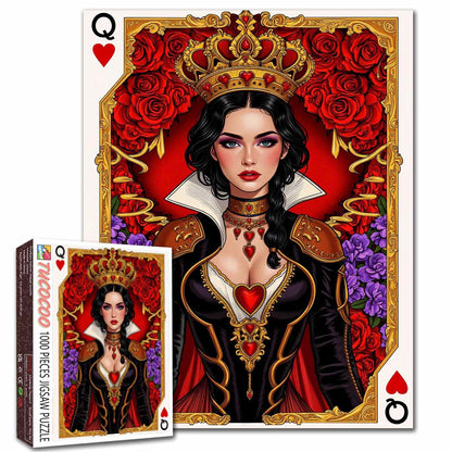 Queen of Hearts Jigsaw Puzzle