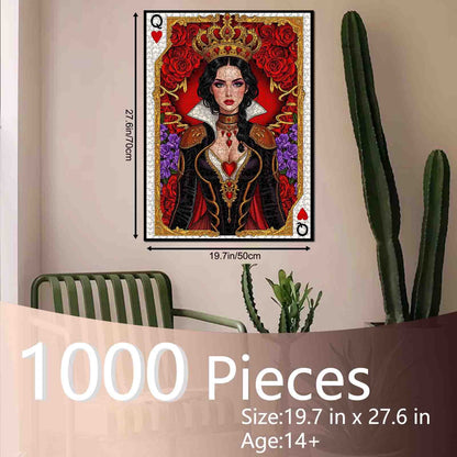 Queen of Hearts Jigsaw Puzzle