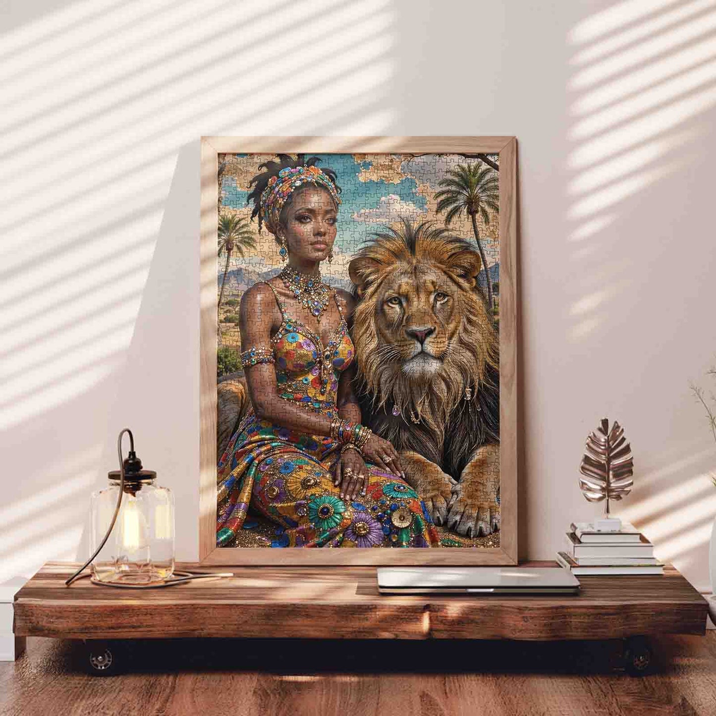 Radiant Queen Lion Spirit Jigsaw Puzzle