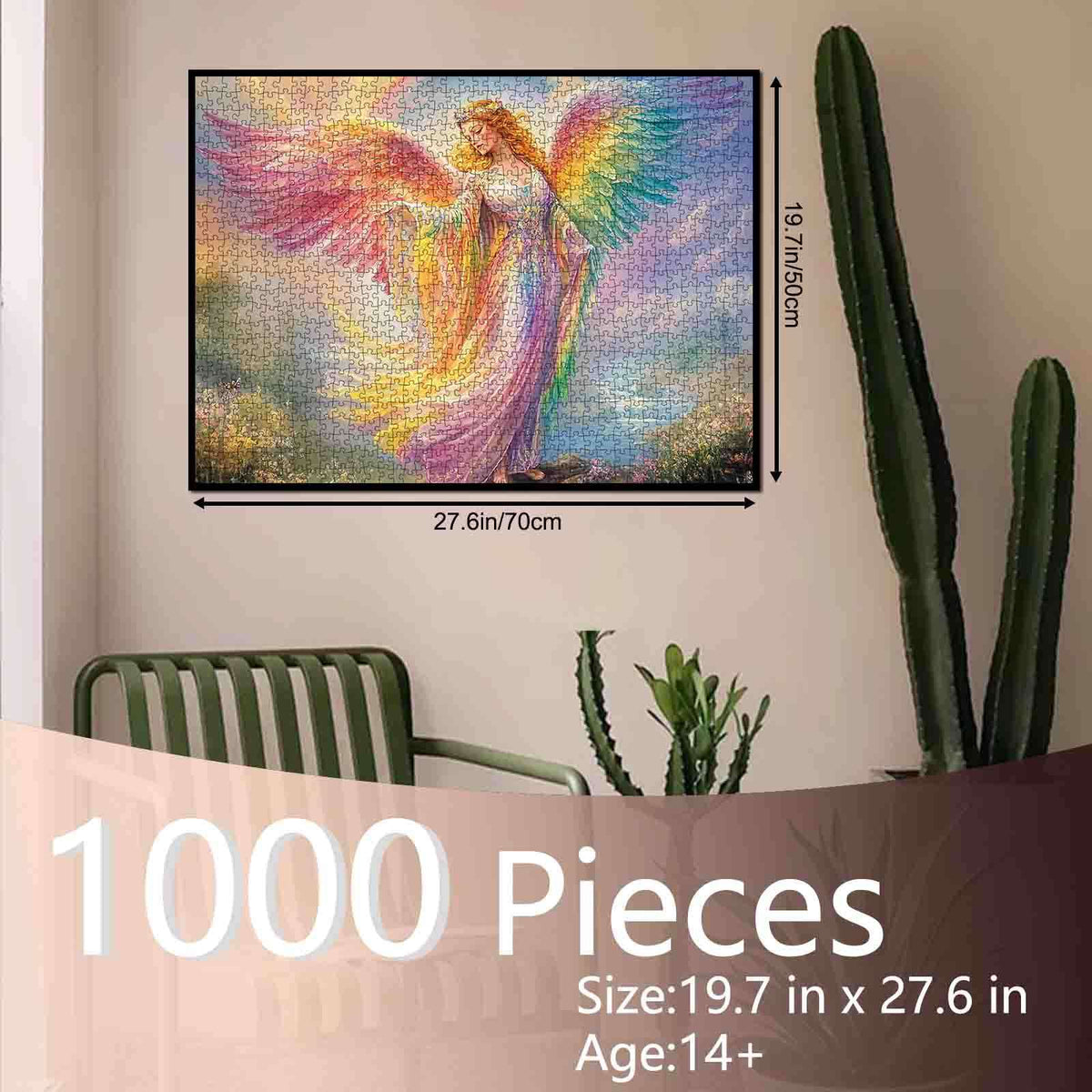 Rainbow Angel Jigsaw Puzzle – Tucocoo