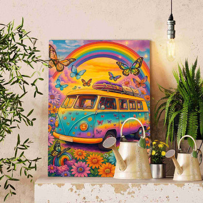 Rainbow Camper Adventure Paint by Numbers