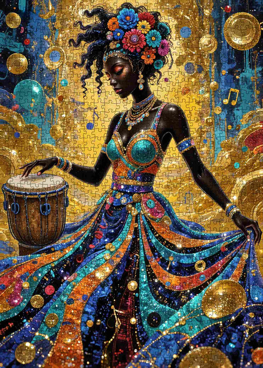 Rhythm of Color and Light Jigsaw Puzzle