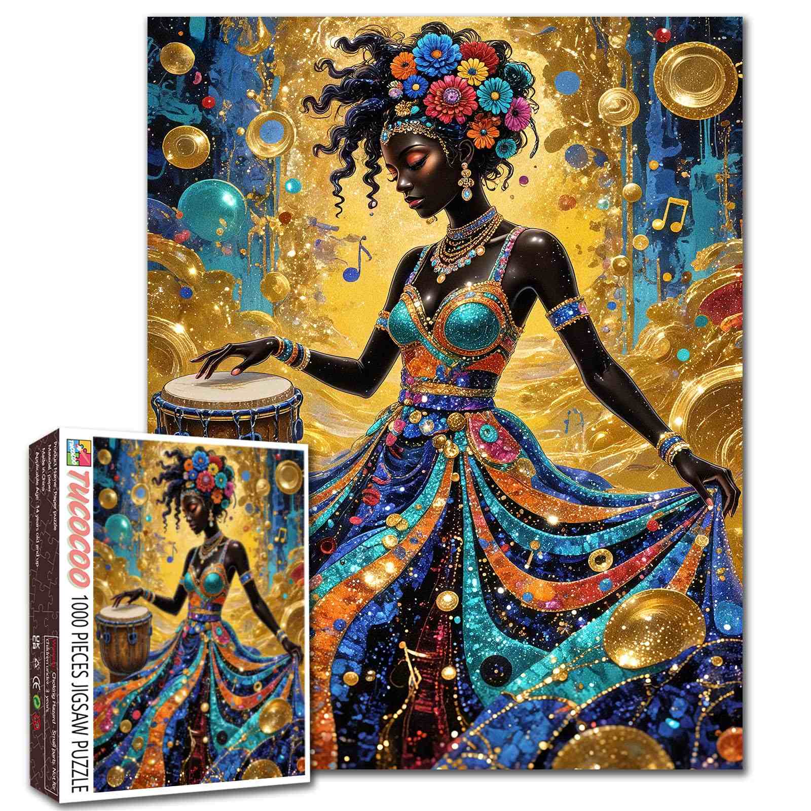 Rhythm of Color and Light Jigsaw Puzzle