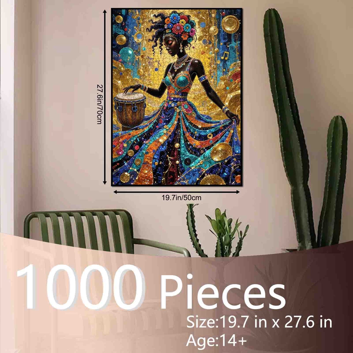 Rhythm of Color and Light Jigsaw Puzzle