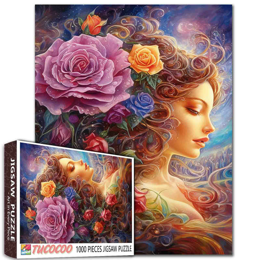 Rose Enchantress Jigsaw Puzzle